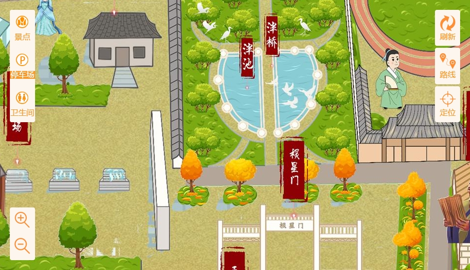 柯城手绘地图景区语音讲解导览系统：智慧景区建设的基石